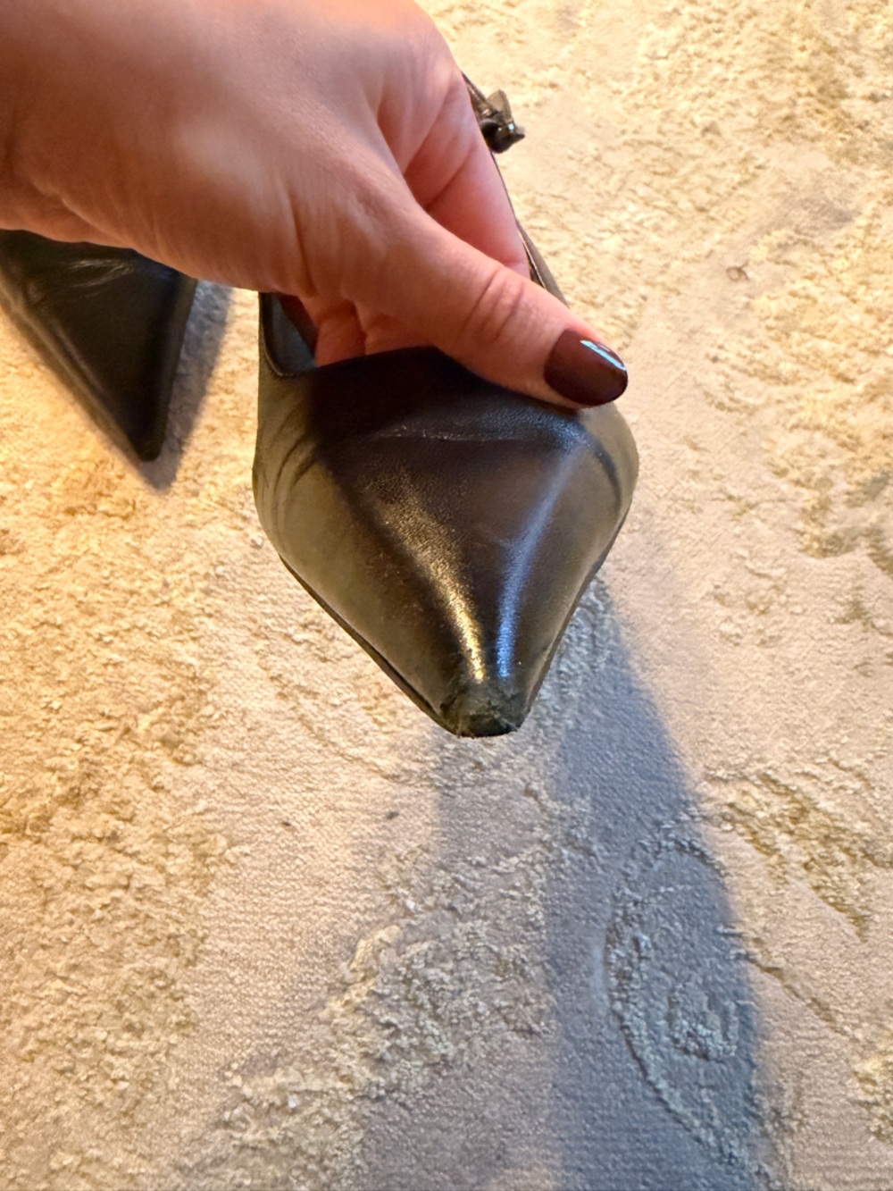Sam Edelman Black Slongback Heels - Picture 5 of 6